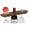 Wine Barrel Glass Caddy